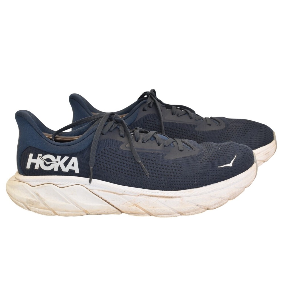Hoka Arahi 7 Running Shoes Navy‎ Blue Mens 11 Stability Running Sneakers 1147850